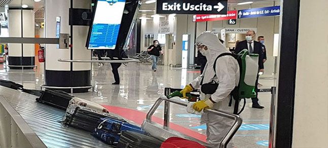 Dünyanın ilk '5 yıldızlı Covid-19 önlemli havaalanı'